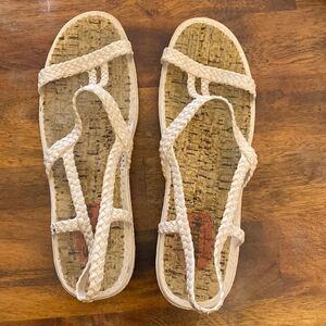 Womens Sandak Size 10 Waterproof Cork Sandals